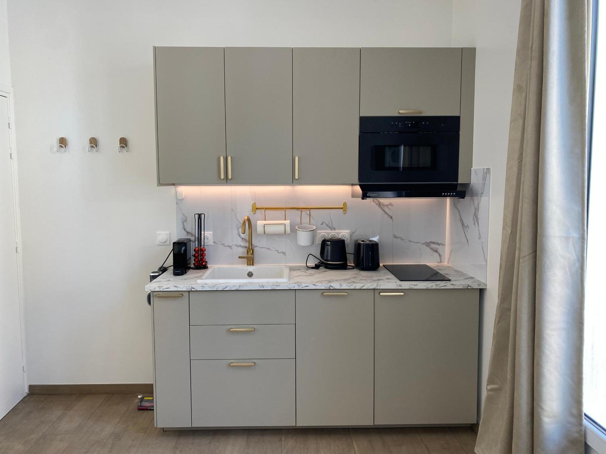 Appartement Moderne Climatise Monaco Vue Mer Cap-d'Ail Eksteriør billede