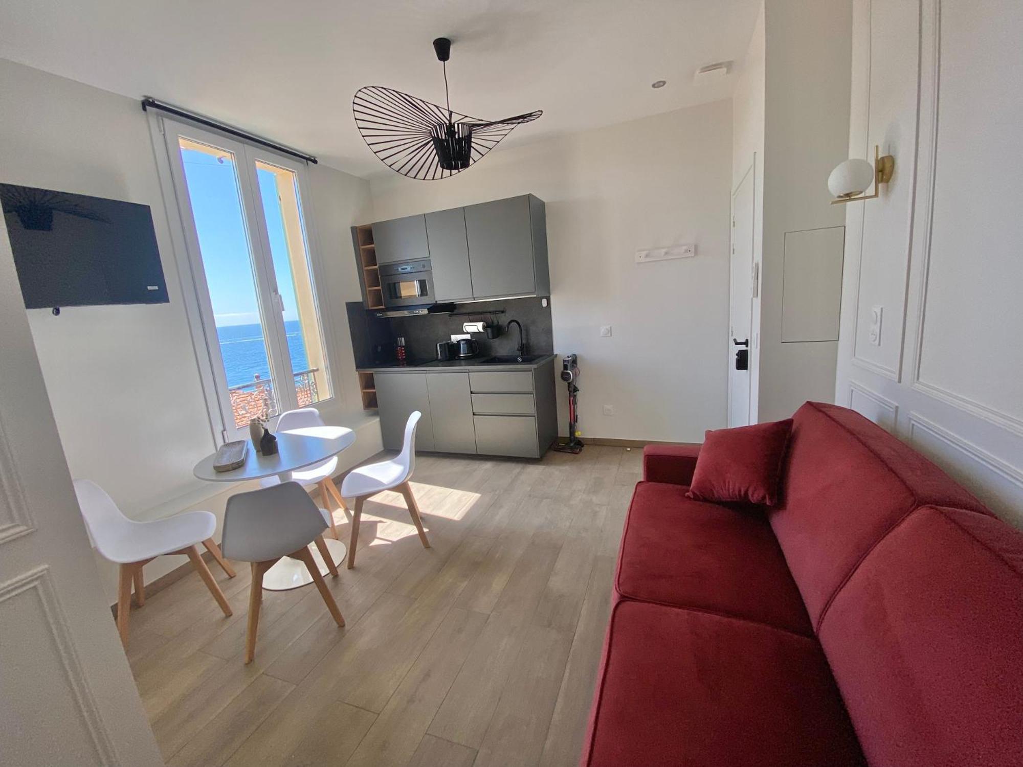 Appartement Moderne Climatise Monaco Vue Mer Cap-d'Ail Eksteriør billede